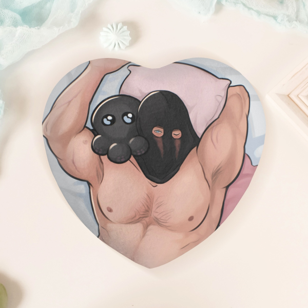 König heart plush pin