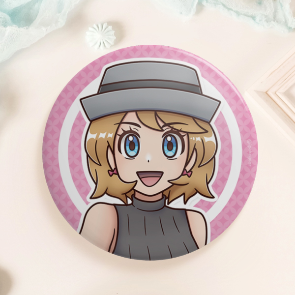 Serena (Button Pins)