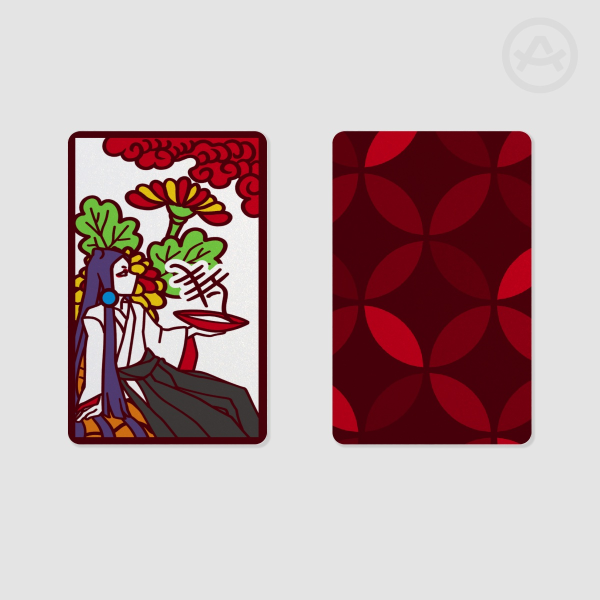 Saké Hanafuda Photocard