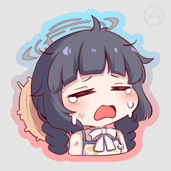 Cry Miyu Stickers