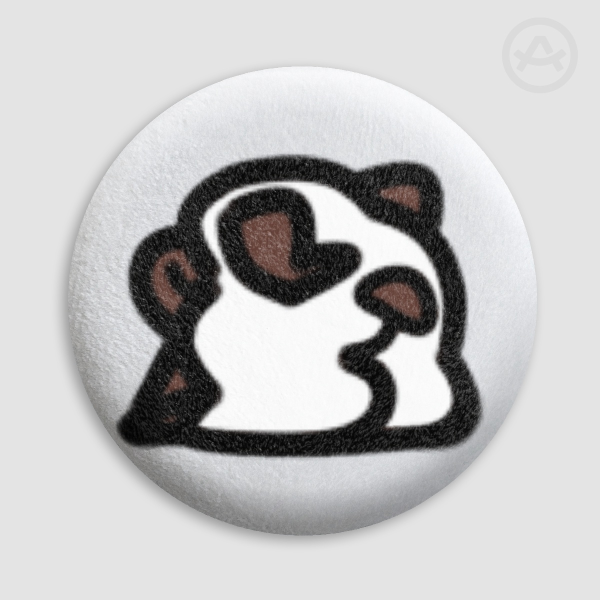 Sheepy Plush Badges