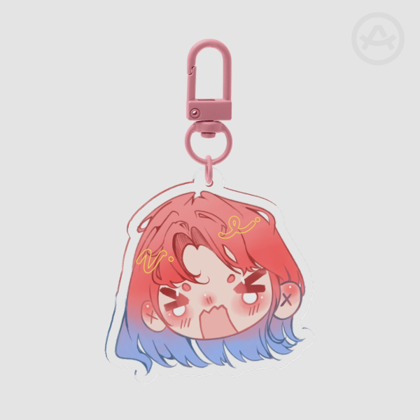 Mizi Clear Acrylic Keychain