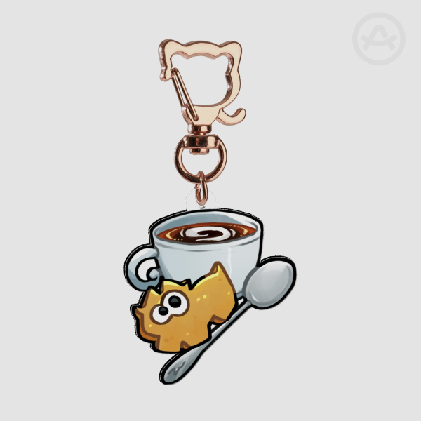 Coffeezu Acrylic Keychain