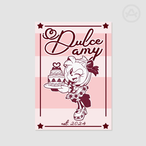 Dulce Amy Art Print