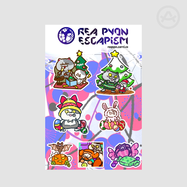 Judd Festive Stickers Sheet