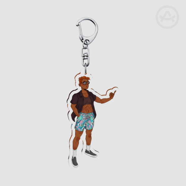 Gideon Shorts Acrylic Keychains
