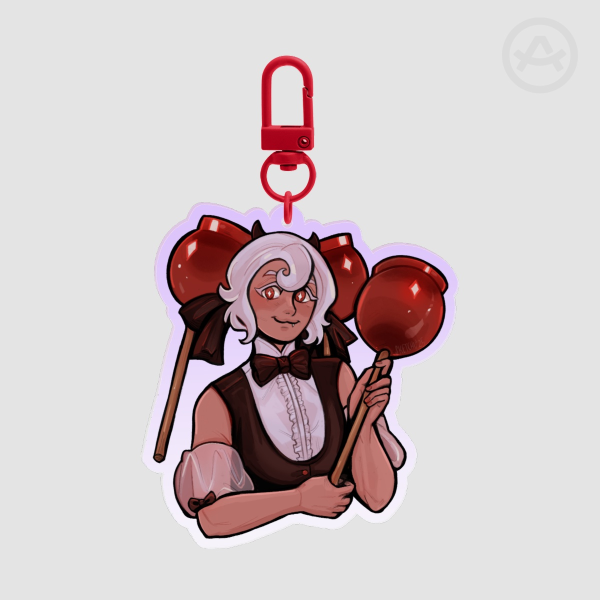 Candy Apple Cookie Charm