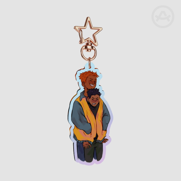 Free Her Rainbow Keychains