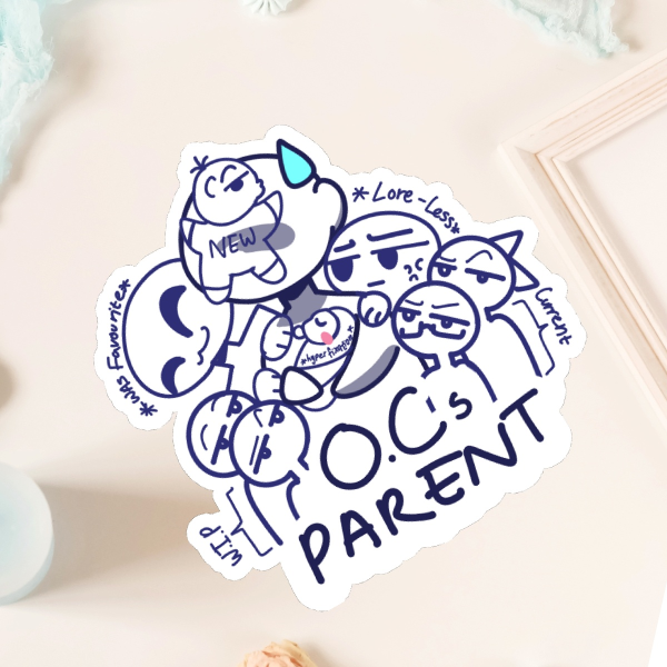 OC Parents Stickers