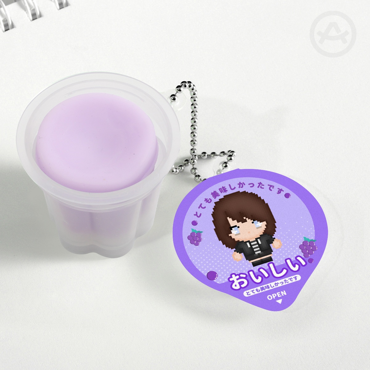Victoria Squishy Pudding Charm