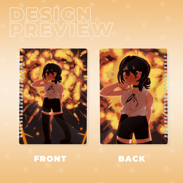 Exploding Reze Notebook