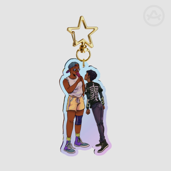 Vitamin G Rainbow Acrylic Keychains