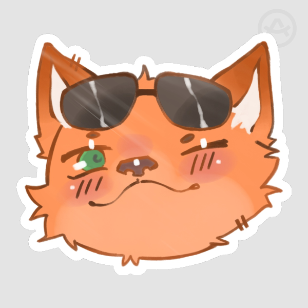 Nick Wilde Die Cut Sticker