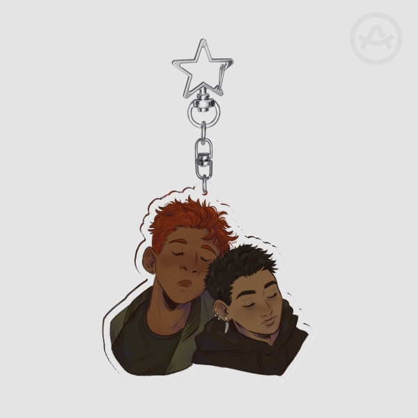 Sleeping Griddlehark Keychains