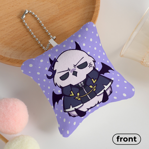 [Mairimashta Iruma-kun] Kalego Mini Pillow Keychains