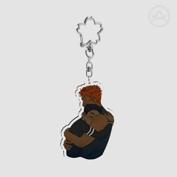 Hug Acrylic Keychains