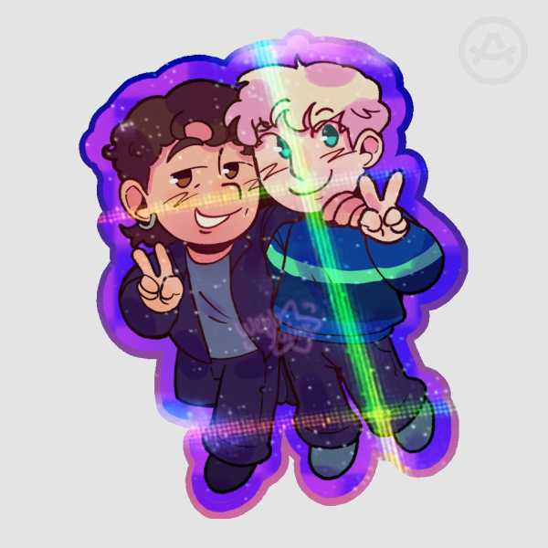 Dan and Phil Sticker