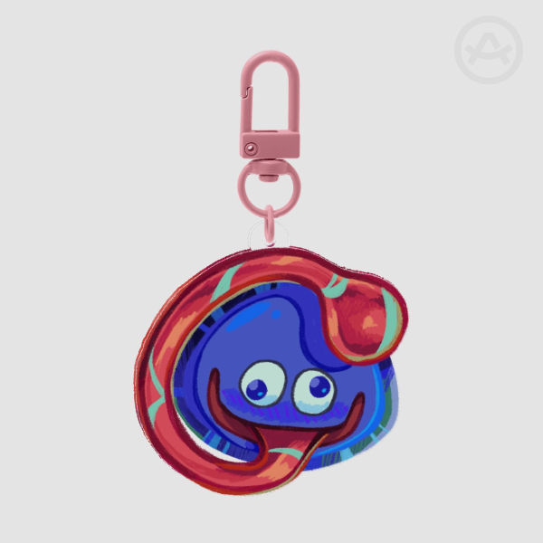 Gooey Fullbleed Keychain