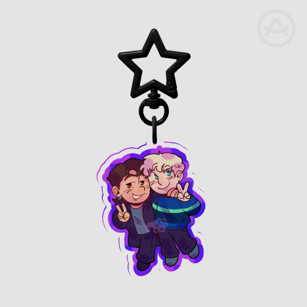 Dan And Phil Keychain