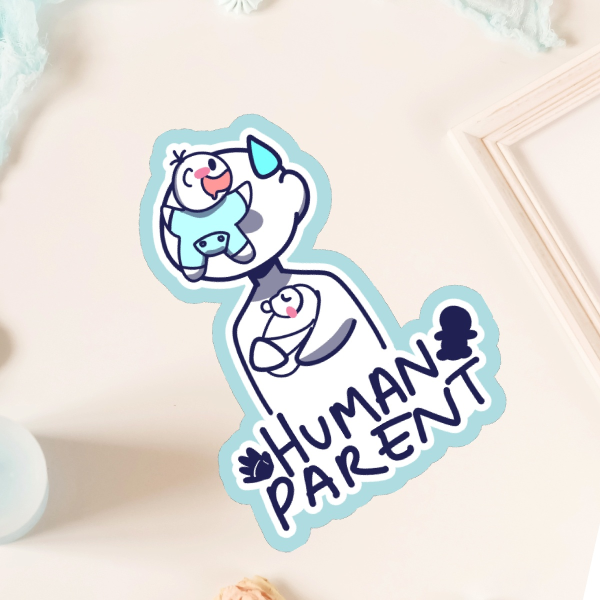 Human Parents Stickers