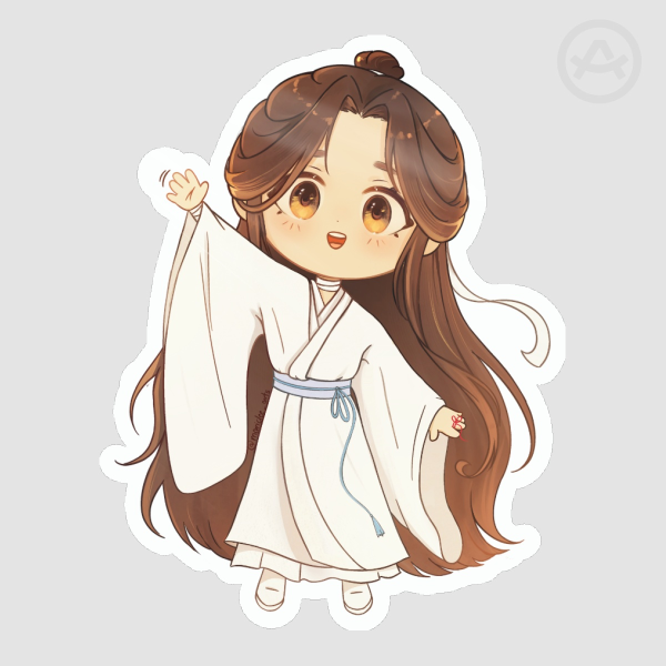 Middle Chibi Xie Lian Cut Stickers