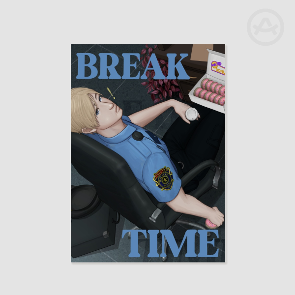 Break Time Leon - Poster