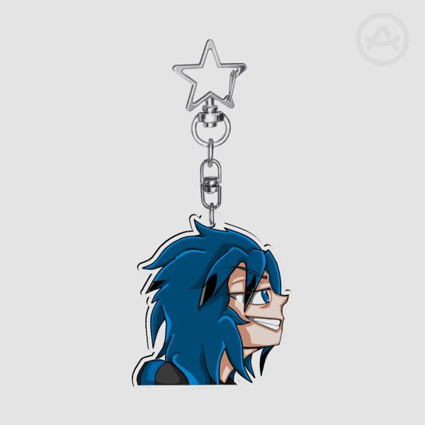 Kiri Smug Face- Clear Acrylic Keychains
