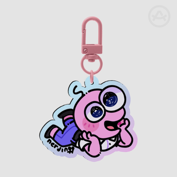 Smiling Friends Pim Keychain!