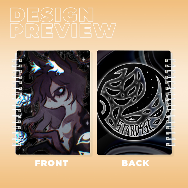 Goethe PVC Double-side Spiral Notebook