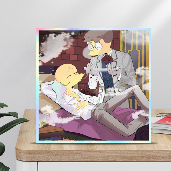 Art Boards with Rainbow-Edged - 5.5" x5.5"(140x140mm)