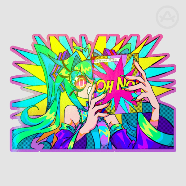 Hatsune Miku Oh No! Sticker