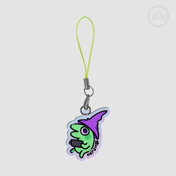 Smiling Friends Glep Phone charm!