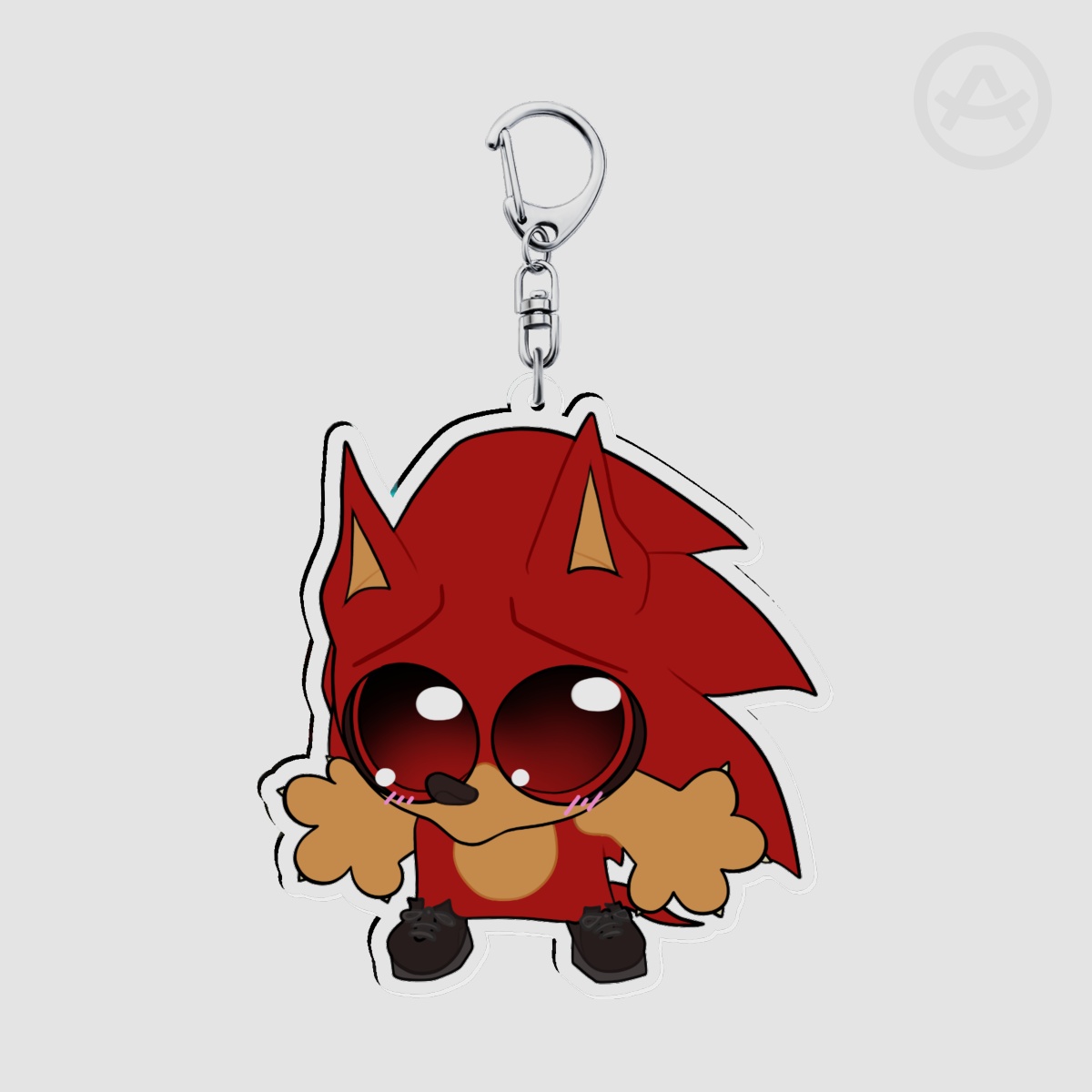 Silly E.x Acrylic Keychain