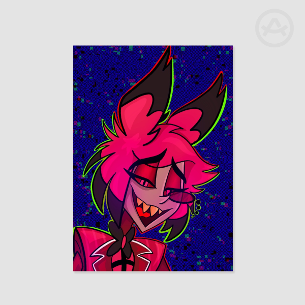 Alastor glitch Poster