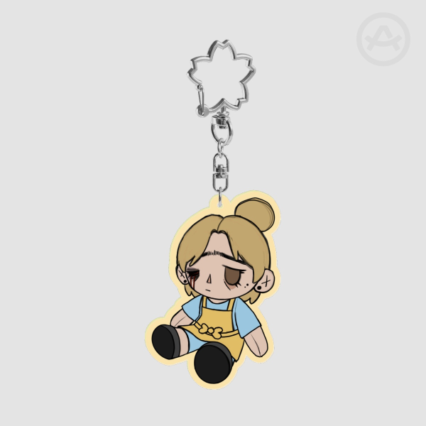 Valeria Plush Acrylic Keychain