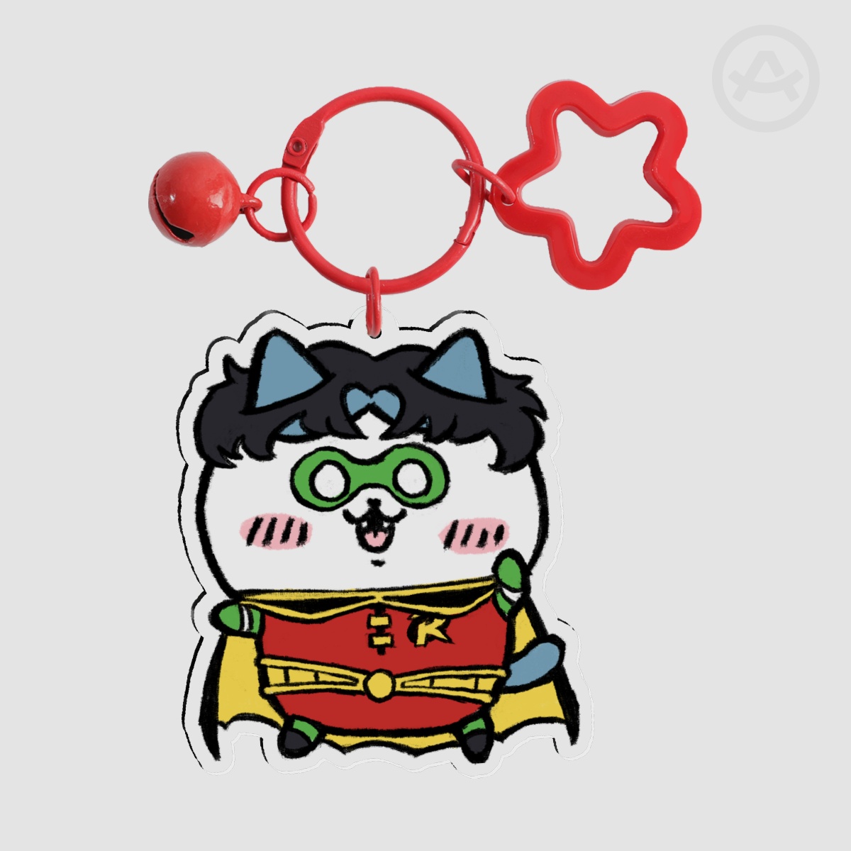 90s Tim Hachiware Keychain