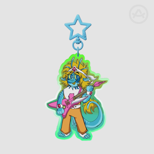 INTERSTELLA 5555- Arpegius Chibi Keychain