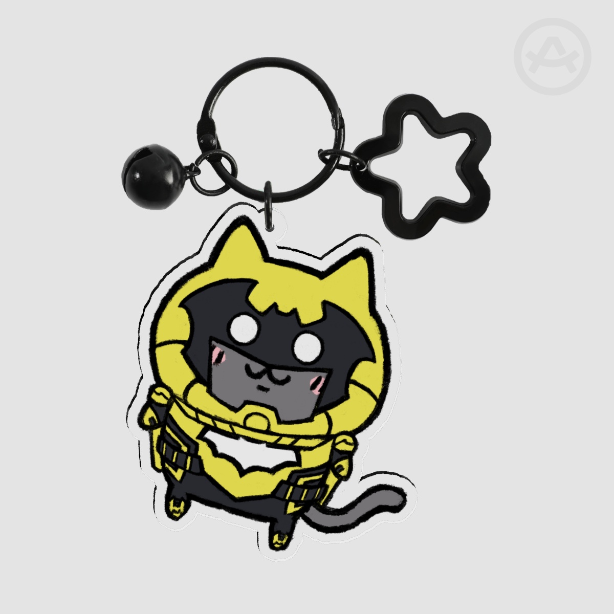 Duke Chiikawa Style Keychain