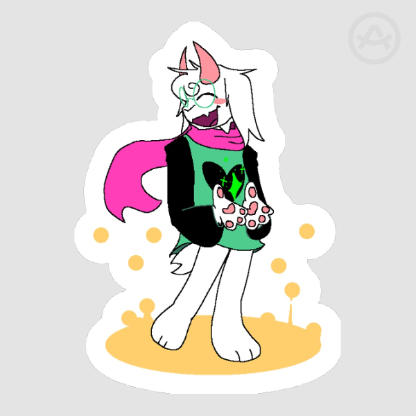 Ralsei Die Cut Sticker