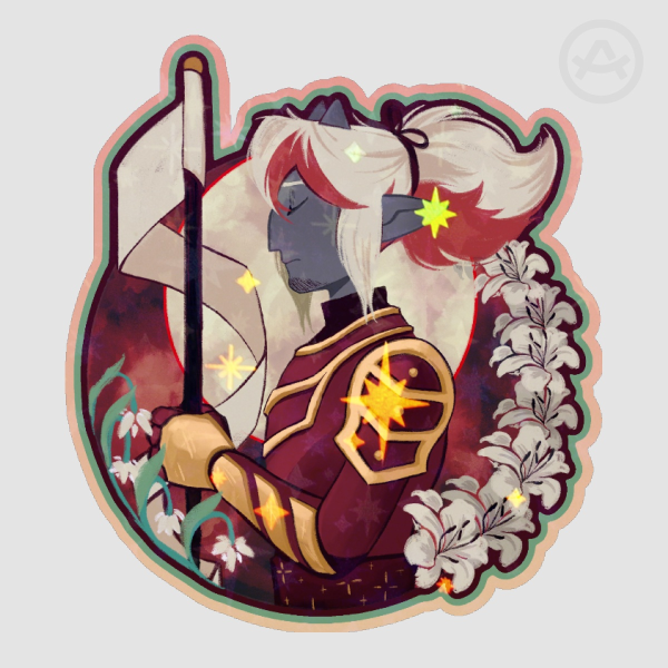 Guardians of Eleria - Cass Sticker