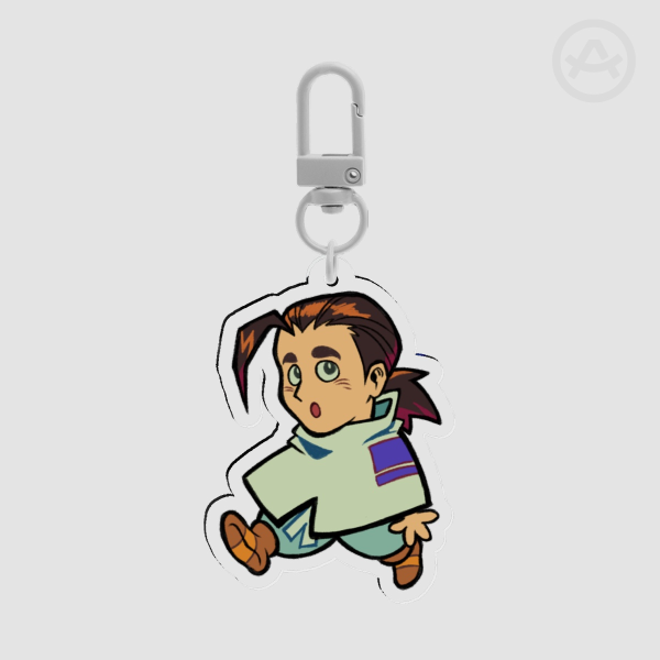 Young Rossiu Keychain