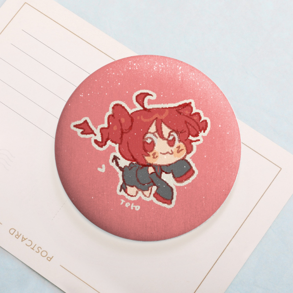 Triple Baka : Kasane Teto pin button