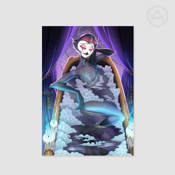 Stolas Bath A4 Print