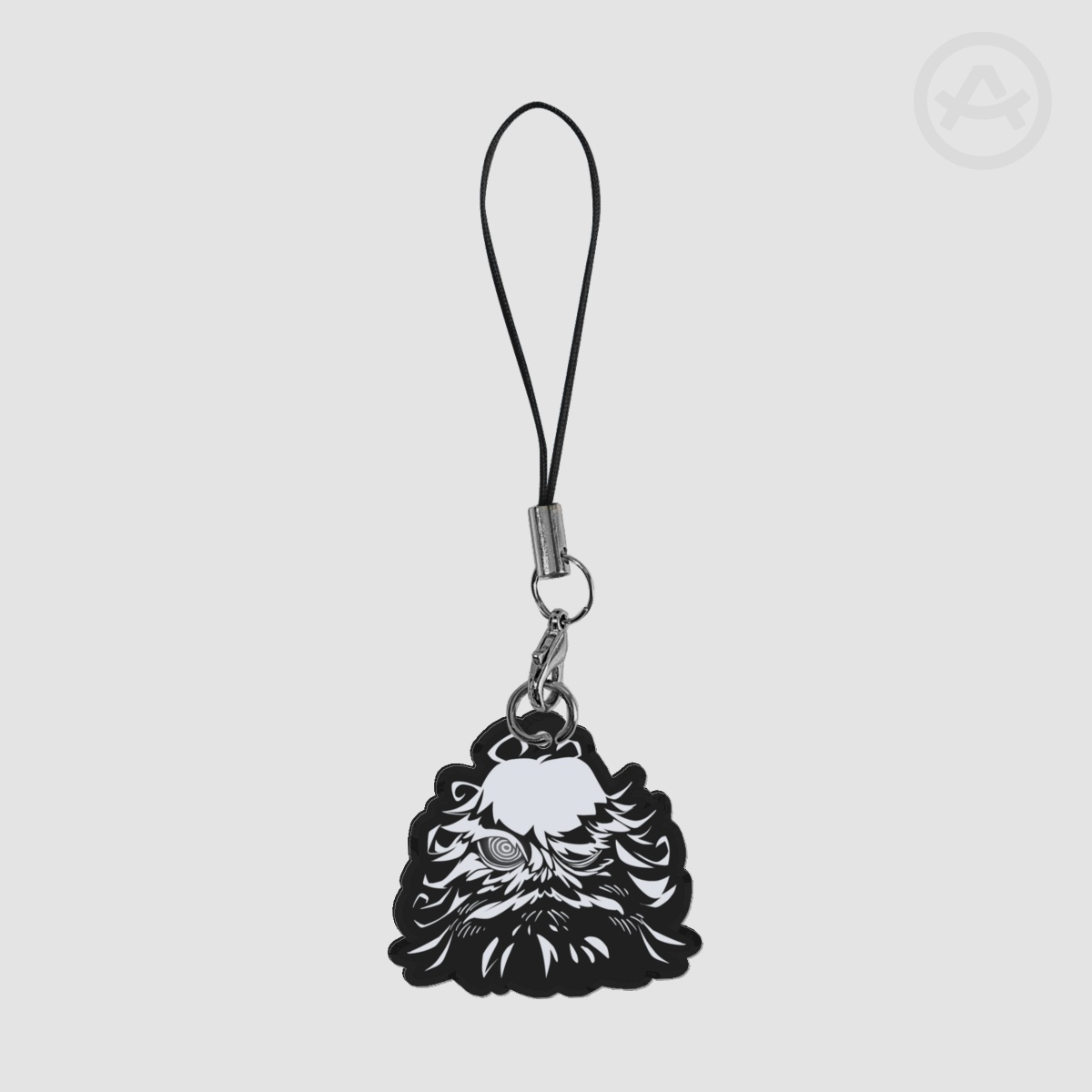 Magnificus Rippled Acrylic Phone Keychain