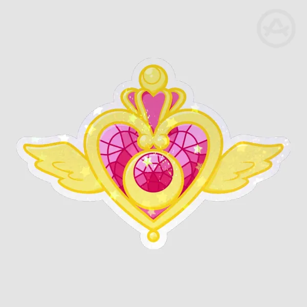 Crisis Moon Compact Sticker