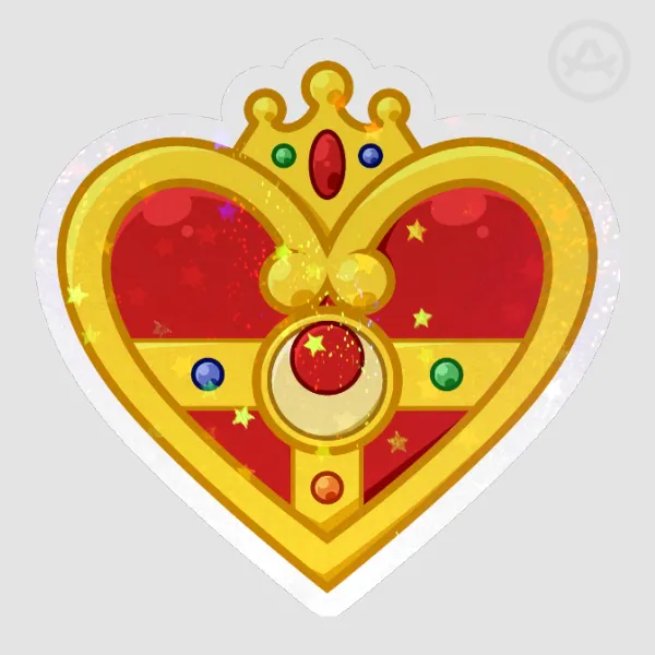 Cosmic Heart Compact 90' Sticker