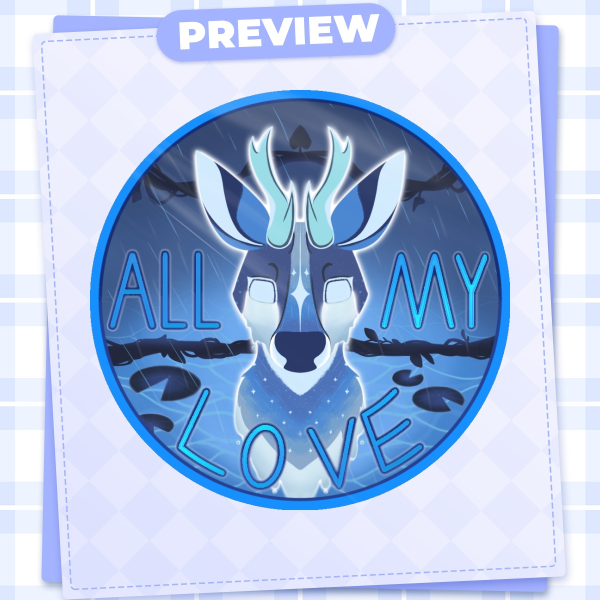 All My Love (Foil Sticker)