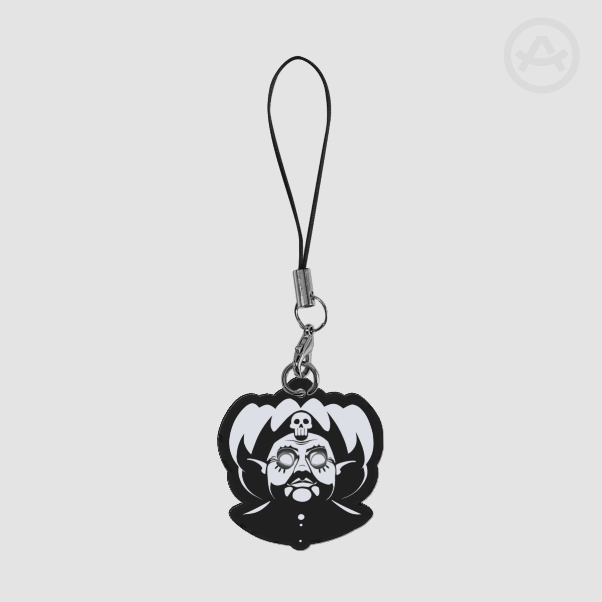 Grimora Rippled Acrylic Phone Keychain