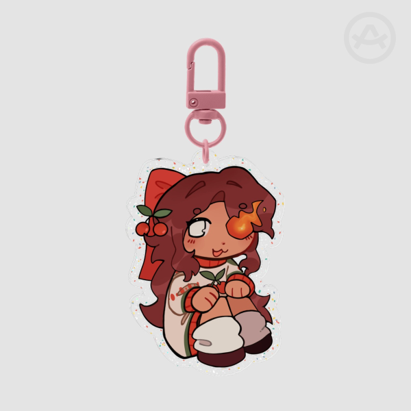 Christmas Vibes Cherri Keychain