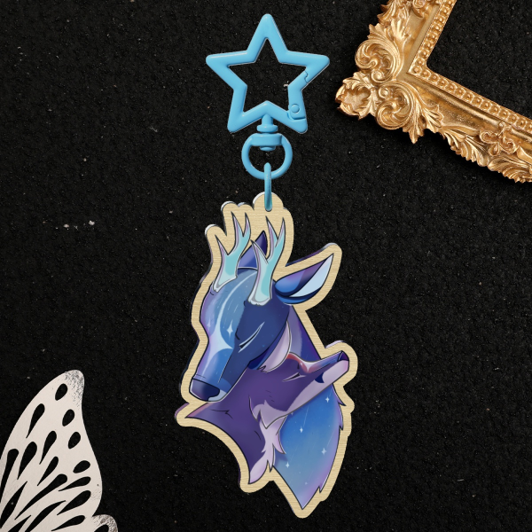 Divine Fine Wine (Wood Keychain)